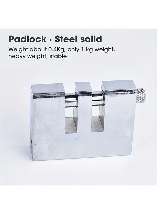 Heavy Duty Steel Brake Pedal Lock Anti Theft Vehicle Security Device Adjustable Clamp - Image 4